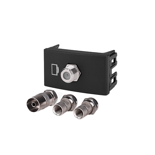 enchufe para señal de tv catv con adaptadores, kalop enchufe para señal de tv catv con adaptadores, kalop, modelo KL40296