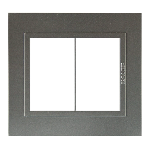 tapa zen metals, hierro, 6 modulos, kalop tapa zen metals, hierro, 6 modulos, kalop, modelo KS41521
