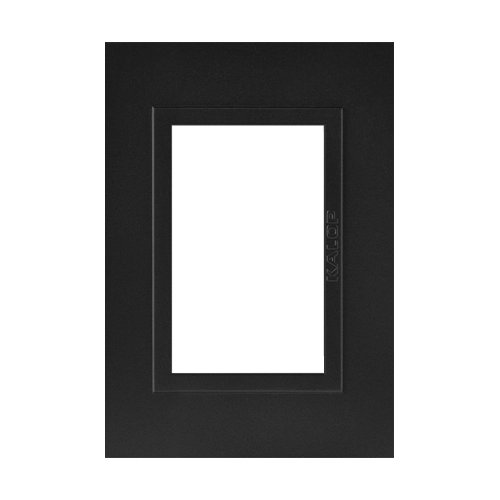 tapa zen metals, negro mate, 3 modulos, kalop tapa zen metals, negro mate, 3 modulos, kalop, modelo KS41534