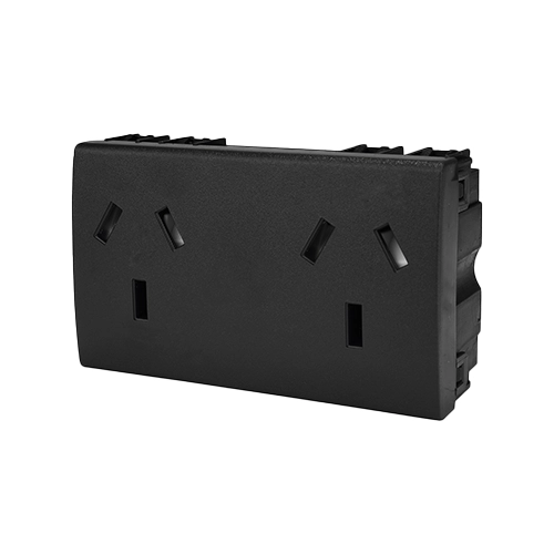 toma doble 10A, obturador seguridad iram 2071, kalop toma doble 10A, obturador seguridad iram 2071, kalop, modelo KL40256