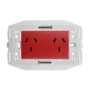 toma doble 10A, tension estabilizada, kalop, modelo KL40251E